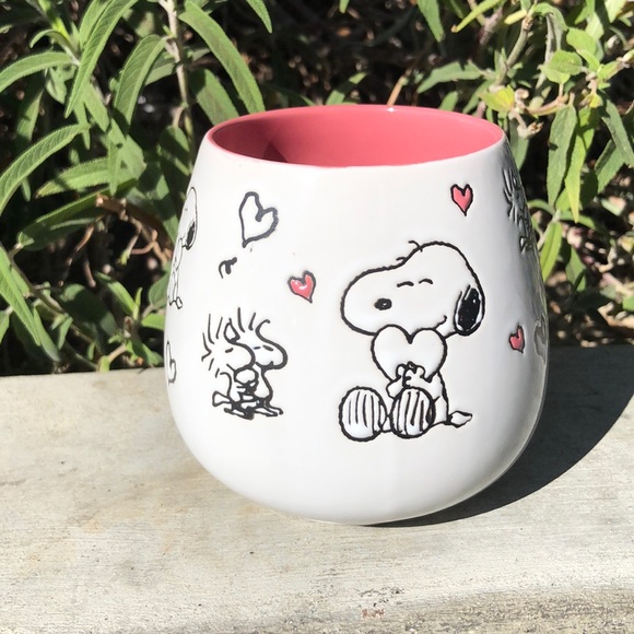Peanuts Heart Woodstock Snoopy Mug - Picture 3 of 4